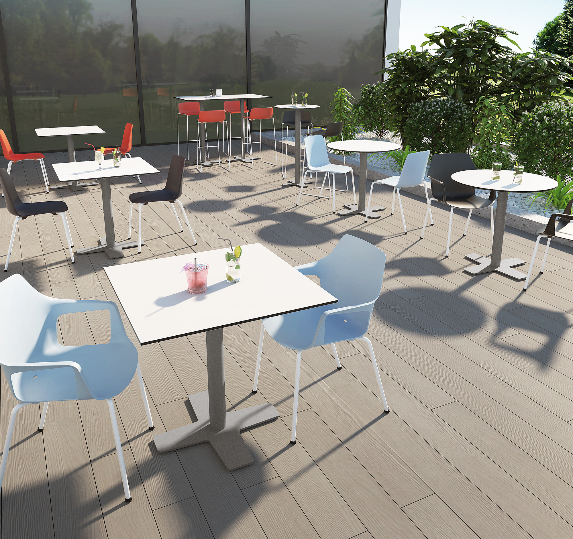 TABLES IN & OUTDOOR 2 ambiance P214